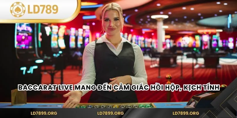 Baccarat Live – Trải Nghiệm Đỉnh Cao Tại Sòng Bạc LD789 Baccarat Live mang đến cảm giác hồi hộp, kịch tính